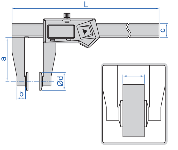 suwmiarka elektroniczna insize 1533 wymiary