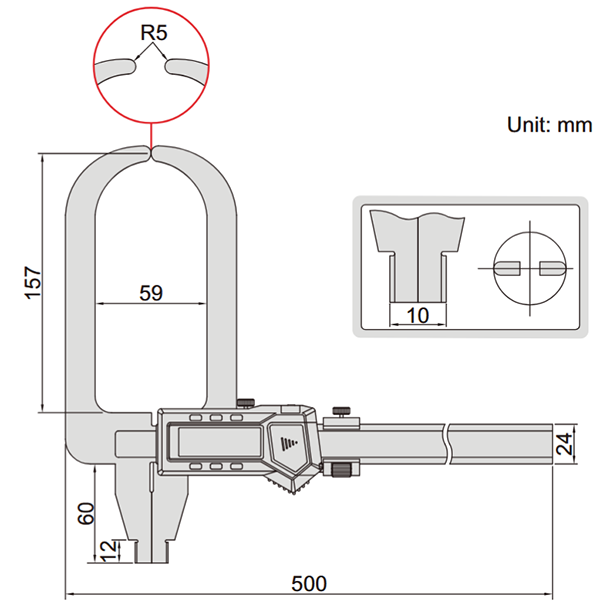 suwmiarka elektroniczna insize 1533 wymiary