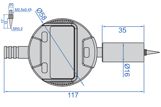 Głębokościomierz insize 2343_101