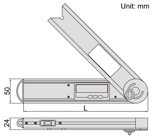 Kątomierz INSIZE 2171-250