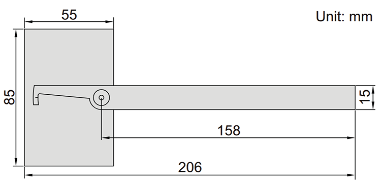 katomierz rysunek techniczny 4781 insize