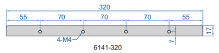 Głębokościomierz insize 6141-320