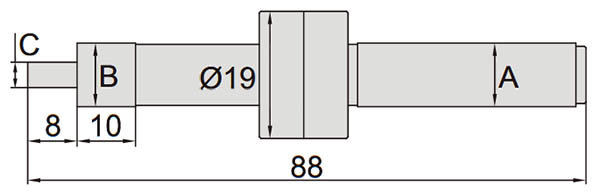 Czujnik krawędziowy mechaniczny insize 6573