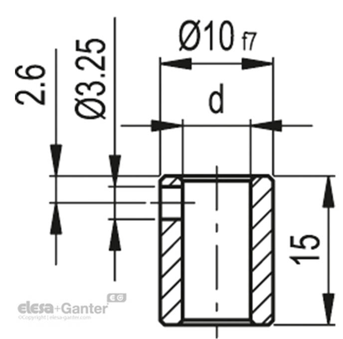 RB50, tuleja redukcyjna do DD50
