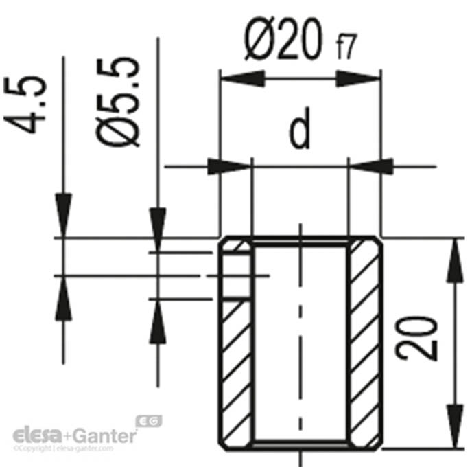 RB51, tuleja redukcyjna do DD52