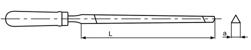 pilnik rppe-b - rysunek techniczny