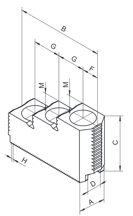 Szczęki górne twarde - APX (STG3)