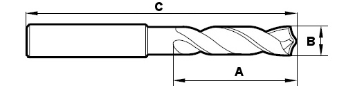 Wiertło Ratio z serii SuperLine -  5512 - GUHRING