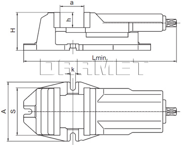 imadło maszynowe typ 6512-160 - BISON-BIAL