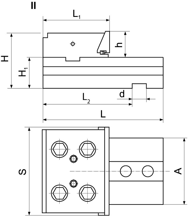 IMADŁO MODUŁOWE ROZDZIELNE MODUŁ II 100MM, FPZ-100