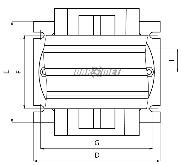 cross slide table sizes