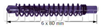 Wiertło prowadzące 6MM x 80MM - KARNASCH (20.1445)