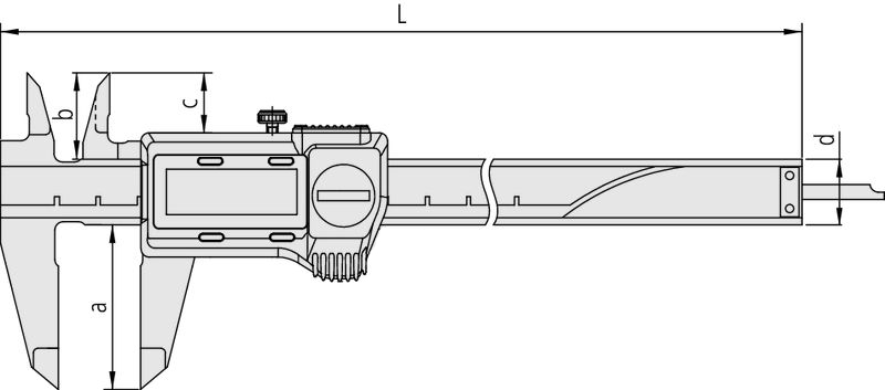 Suwmiarka elektroniczna - 150MM