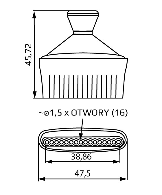 locline dysza 49450 - wymiary