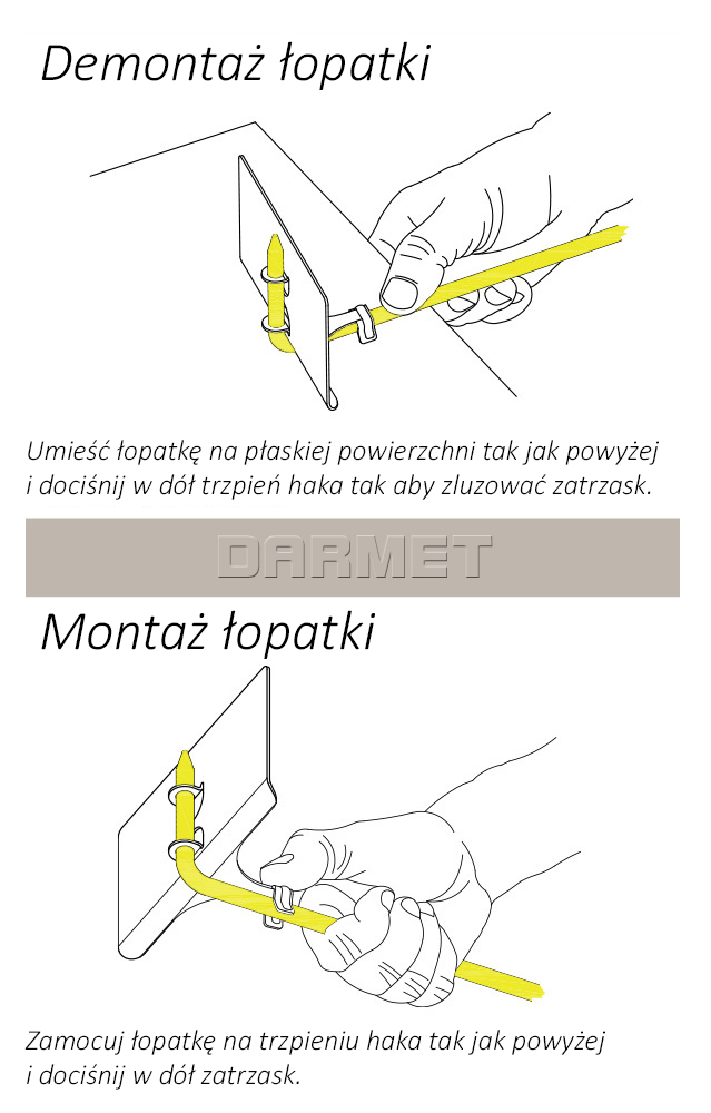 Zgarniacz wiórów SP2600 NOGA