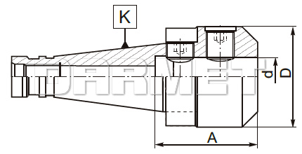 Oprawka zaciskowa ISO50 - ZM KOLNO (Typ 7620)