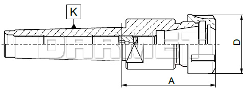 Oprawka zaciskowa do tulejek ER16 x 8 szt. - Morse 3 - komplet - ZM KOLNO (Typ 7711)