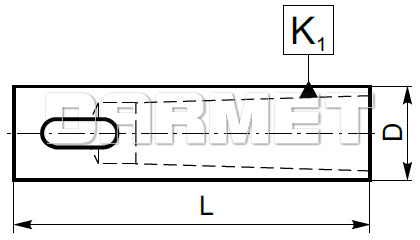 Tuleja redukcyjna cylindryczna - ZM KOLNO (Typ 1875)